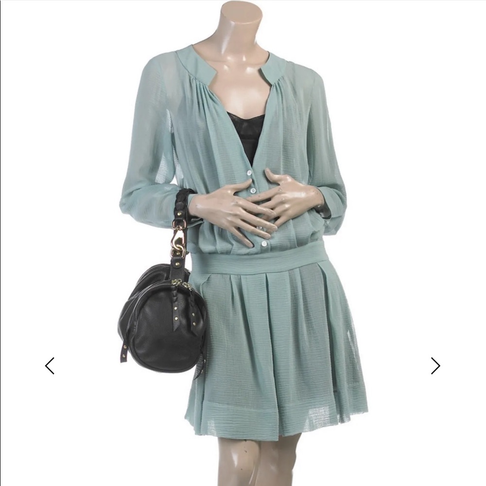 Derek Lam black 100% silk slip, nightgown - Picture 9 of 9